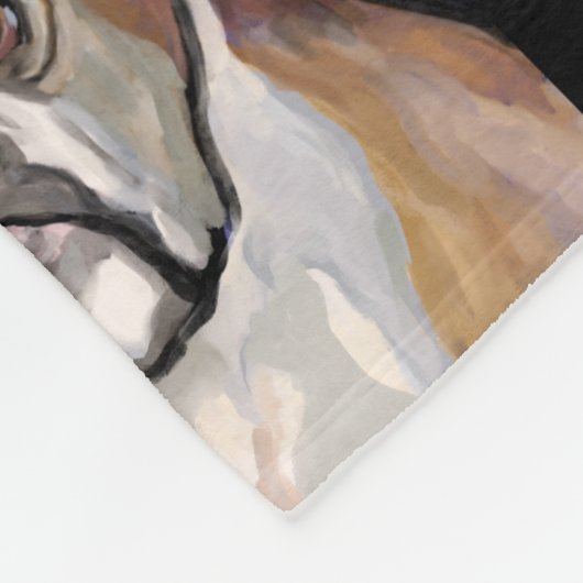 Couverture Polaire Bulldog (Coin)