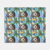 Couverture Polaire Bulldog (Devant (Horizontal))