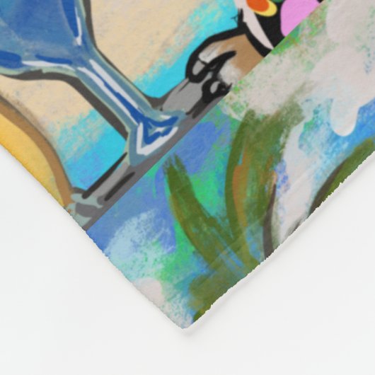 Couverture Polaire Bulldog (Coin)