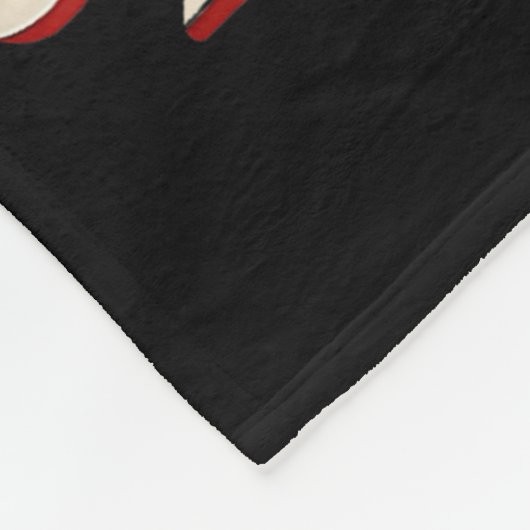 Couverture Polaire Bulldog Graphic Dawgs Men Women Kid Boy Girl (Coin)