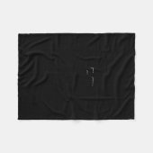 Couverture Polaire Bulldog Sur Skateboard Cool Frenchie Dog Skate (Devant (Horizontal))