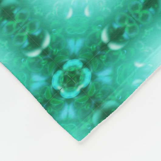 Couverture Polaire Bulles de lueur (Coin)