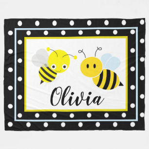 Couverture Polaire Bumble Bees