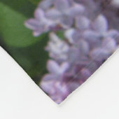 Couverture Polaire Bumblebee et Lilac Tree Fleece Blanche (Coin)