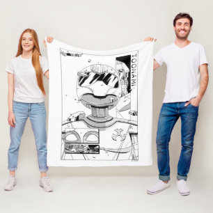 Couverture Polaire Bumper de style comique Toonami TOM 5 & SARA