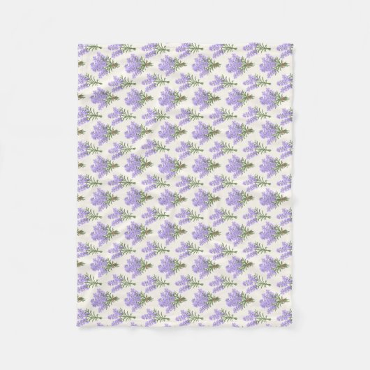 Couverture Polaire Bunches Provence Lavender (Devant)