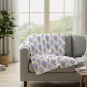 Couverture Polaire Bunches Provence Lavender