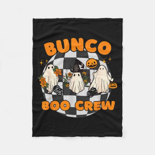 Couverture Polaire Bunco Boo Crew Bunco Halloween Dice (Devant)