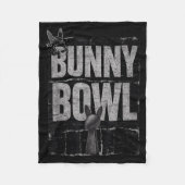 Couverture Polaire Bunny Bowl Funny Halftime Show 2026 (Devant)