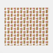 Couverture Polaire Burger d'appariement de restauration rapide classi (Devant (Horizontal))