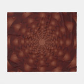 Couverture Polaire Burgundy abstract pattern. Traditional ornaments. (Devant (Horizontal))