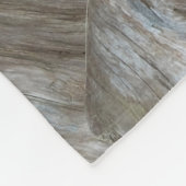 Couverture Polaire Burl de bois de chauffe Abstrait (Coin)