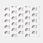 Couverture Polaire Burlington Winter Camp Fleece Blanket (Devant (Horizontal))