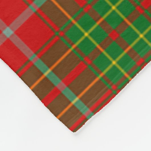 Couverture Polaire Burnett Plaid (Coin)