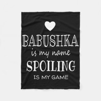 Couverture Polaire Bushka Est Mon Nom Drôle Graphique Pour Bushka Gra
