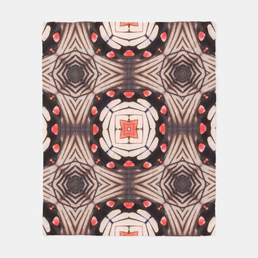 Couverture Polaire Butterfly, Beautiful seamless pattern made from bu (Devant)