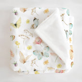 Couverture Polaire Butterfly Monogram Fleece Blanket