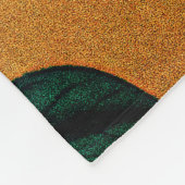 Couverture Polaire Butterfly with a bush woven polar blanket (Coin)