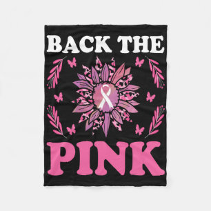 Couverture Polaire Byck The Pink Breast Cancer Awareness Sunflower Wo