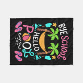 Couverture Polaire Bye School Beach T Ball Tee Hammock (Devant (Horizontal))