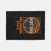 Couverture Polaire Bysketbyll Oklahoma State (Devant (Horizontal))