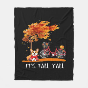 Couverture Polaire C’est automne Y’all Cardigan Dog Conception automn