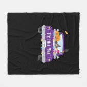 Couverture Polaire C’est l’automne Y’all Cool unique (Devant (Horizontal))