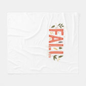 Couverture Polaire C’est le design unique de Fall Y’all (Devant (Horizontal))