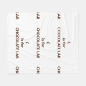 Couverture Polaire c est pour choc lab (Devant (Horizontal))