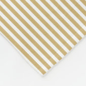 Couverture Polaire Cabana beige et blanc kaki (Coin)