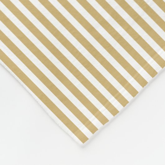 Couverture Polaire Cabana beige et blanc kaki (Coin)