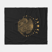 Couverture Polaire Cabane Champignon Esthétique Goblincore (Devant (Horizontal))