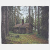 Couverture Polaire CABINE dans les bois (Devant (Horizontal))