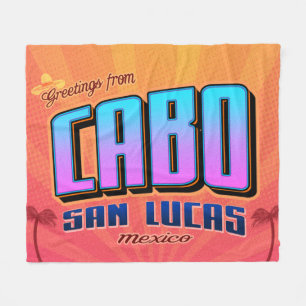 Couverture Polaire Cabo San Lucas Baja Mexico Blanket