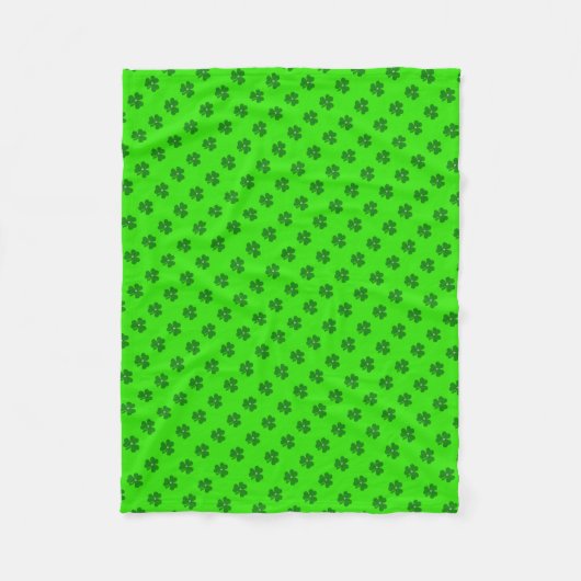 Couverture Polaire Cabot vert, arrière - plan vert pour Baby shower (Devant)