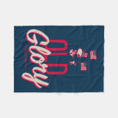 Couverture Polaire cacahuètes | American Summer Old Glory (Devant (Horizontal))