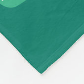 Couverture Polaire cacahuètes | Arbre de Noël de menthe poivrée (Coin)