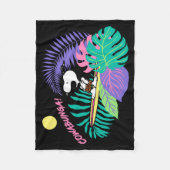 Couverture Polaire cacahuètes | Cowabunga Snoopy (Devant)