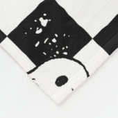 Couverture Polaire cacahuètes | Drapeau À damiers Snoopy (Coin)