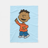 Couverture Polaire cacahuètes | Franklin (Devant)