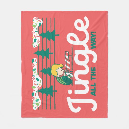 Couverture Polaire cacahuètes | Jingle (Devant)