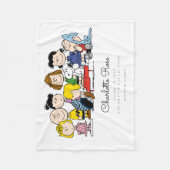 Couverture Polaire cacahuètes | Le Bébé Gang Arachits (Devant)