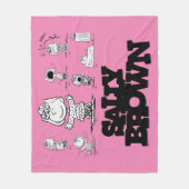 Couverture Polaire cacahuètes | Sally Brown (Devant)