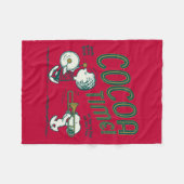 Couverture Polaire cacahuètes | Snoopy & Linus Cocoa Time (Devant (Horizontal))