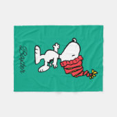 Couverture Polaire cacahuètes | Snoopy Winter Beanie Casquette (Devant (Horizontal))