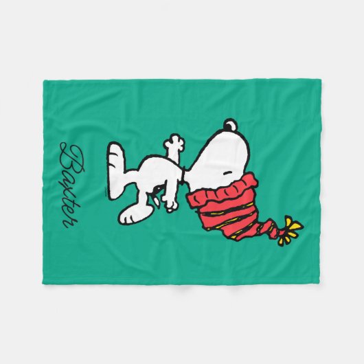 Couverture Polaire cacahuètes | Snoopy Winter Beanie Casquette (Devant (Horizontal))
