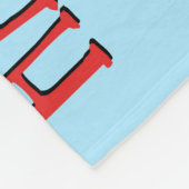 Couverture Polaire cacahuètes | Snoopy & Woodstock Arbre de Noël (Coin)