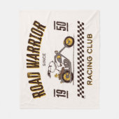 Couverture Polaire cacahuètes | Snoopy & Woodstock Road Warriors (Devant)