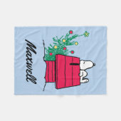 Couverture Polaire cacahuètes | Soyez un animal de compagnie festif | (Devant (Horizontal))