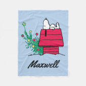 Couverture Polaire cacahuètes | Soyez un animal de compagnie festif | (Devant)